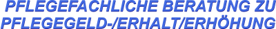 Pflegen in Wien – Beratung – Pflegegeldeinstufung Logo